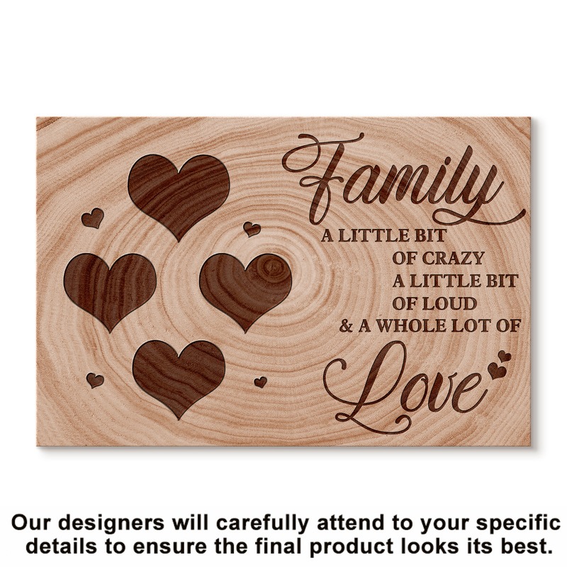 Custom Canvas Painting with Multiple Names